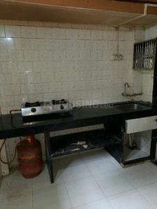 Kitchen Image of 661 Sq.ft 1 BHK Apartment / Flat for rent in Ram Society, Yerawada Pune for Rs. 22500