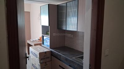 Kitchen Image of 400 Sq.ft 1 RK Apartment / Flat for rent in Knowledge Park 3 Greater Noida for Rs. 18000