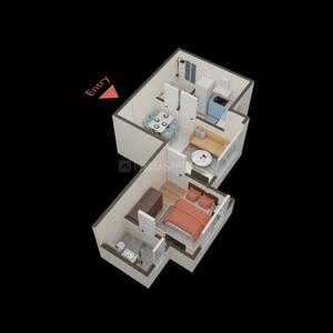 Image of 540 Sq.ft 1 BHK Apartment / Flat for sale in Runwal Avenue Wing L, Kanjurmarg East, Mumbai for Rs. 11500000