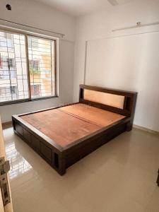Bedroom Image of 1350 Sq.ft 3 BHK Apartment / Flat for rent in Wagholi Pune for Rs. 40000