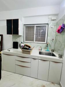 Kitchen Image of 425 Sq.ft 1 RK Apartment / Flat for rent in Kalyani Nagar Pune for Rs. 23000
