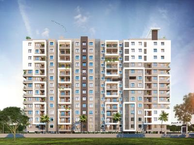 Image of 850 Sq.ft 2 BHK Apartment / Flat for sale in Amarnath Amora Tower, Charholi Budruk, Pune for Rs. 4800000