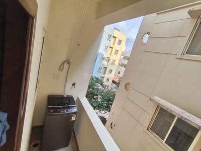 Balcony Image of 650 Sq.ft 1 BHK Apartment / Flat for rent in Kadubeesanahalli Bengaluru for Rs. 26001