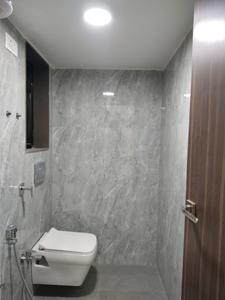 Common Bathroom Image of 650 Sq.ft 1 BHK Apartment / Flat for rent in Rose Hill Rodas Enclave, Hiranandani Estate Thane for Rs. 21999