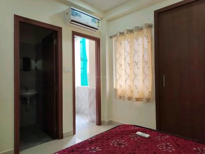 Bedroom Image of 500 Sq.ft 1 BHK Apartment / Flat for rent in Gachibowli Hyderabad for Rs. 26000