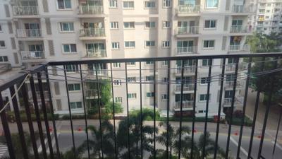 Balcony Image of 550 Sq.ft 1 RK Apartment / Flat for rent in L And T Raintree Boulevard, Sahakara Nagar Bengaluru for Rs. 45000