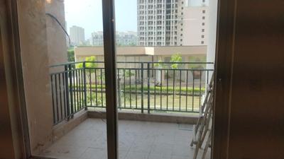 Balcony Image of 1940 Sq.ft 3 BHK Apartment / Flat for rent in Orris Greenopolis, Sector 89 Gurgaon for Rs. 40000