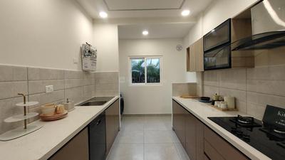 Kitchen Image of 1991 Sq.ft 4.5 BHK Apartment / Flat for sale in TVS Emerald Verde Vista, Padur Chennai for Rs. 16490000