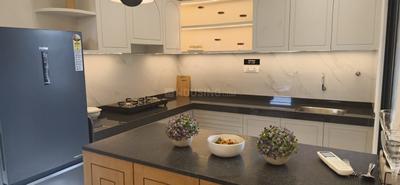 Kitchen Image of 1409 Sq.ft 3 BHK Apartment / Flat for sale in Unitary Stellaris, Mohammed Wadi Pune for Rs. 11300000