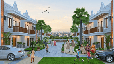 Image of 1750 Sq.ft 3 BHK Villa for sale in Prakruti Palladium by Prakruti Projects, ITI Area, Modasa for Rs. 5900000