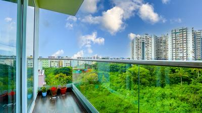Balcony Image of 3000 Sq.ft 3 BHK Apartment / Flat for sale in JP Nagar Bengaluru for Rs. 28000000