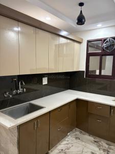 Kitchen Image of 1050 Sq.ft 3 BHK Builder Floor for sale in Laxmi Nagar New Delhi for Rs. 9500000