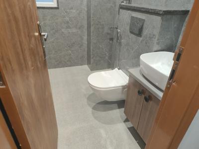 Bathroom Image of 1200 Sq.ft 1 RK Builder Floor for rent in Sector 46 Gurgaon for Rs. 25000