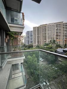 Balcony Image of 1091 Sq.ft 3 BHK Apartment / Flat for sale in Rustomjee Prive, Bandra East Mumbai for Rs. 61500000