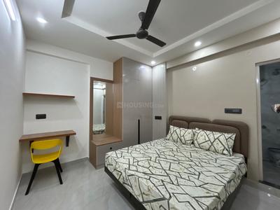 Bedroom Image of 550 Sq.ft 1 BHK Builder Floor for rent in Marathahalli Bengaluru for Rs. 30000