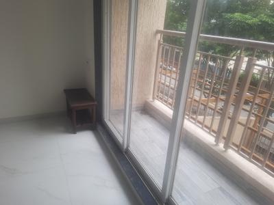 Balcony Image of 500 Sq.ft 1 BHK Apartment / Flat for rent in Anant Metropolis Insignia Towers, Kasarvadavali Thane for Rs. 21000
