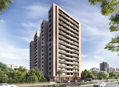 Image of 898 Sq.ft 2 BHK Apartment / Flat for sale in Pushkar Royal, Zundal, Ahmedabad for Rs. 5279175