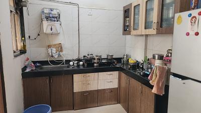 Kitchen Image of 1000 Sq.ft 2 BHK Apartment / Flat for sale in Greenland Society, Pimple Saudagar Pune for Rs. 9000000