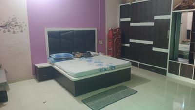 Bedroom Image of 400 Sq.ft 1.5 BHK Builder Floor for rent in Madhavpuri Mathura for Rs. 10000