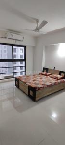 Bedroom Image of 520 Sq.ft 1 RK Apartment / Flat for rent in Godrej Vanaangan, Jagatpur Ahmedabad for Rs. 18000