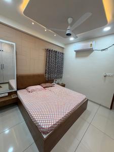 Bedroom Image of 1100 Sq.ft 3 BHK Apartment / Flat for sale in Mahalaxmee Raadhe Shyaam Harmony, Gotri Vadodara for Rs. 6500000