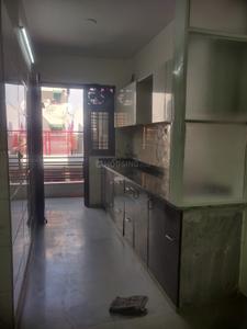 Kitchen Image of 450 Sq.ft 1 BHK Builder Floor for rent in Shalimar Bagh New Delhi for Rs. 16500