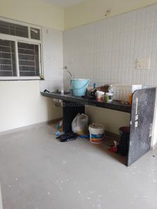 Kitchen Image of 610 Sq.ft 1 BHK Apartment / Flat for rent in Pisoli Pune for Rs. 13000