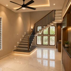Hall Image of 2900 Sq.ft 4 BHK Independent House for sale in Palarivattom Kochi for Rs. 25000000