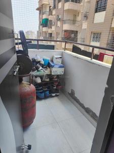 Balcony Image of 1100 Sq.ft 2 BHK Apartment / Flat for sale in Gurukul Ahmedabad for Rs. 7000000