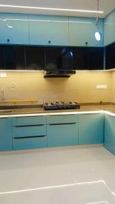 Kitchen Image of 1200 Sq.ft 2 BHK Apartment / Flat for sale in Jagatpur Ahmedabad for Rs. 6100000