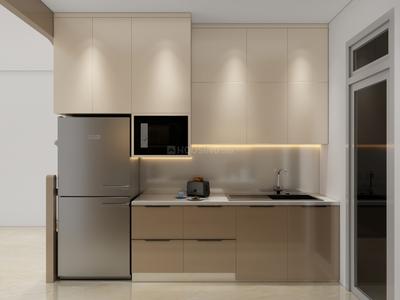 Kitchen Image of 950 Sq.ft 3 BHK Builder Floor for sale in Shalimar Bagh New Delhi for Rs. 19000000