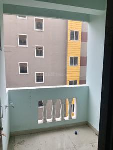 Balcony Image of 832 Sq.ft 2 BHK Apartment / Flat for rent in Bhawrasla Indore for Rs. 12000