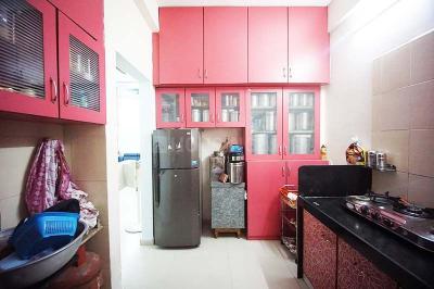 Kitchen Image of 1161 Sq.ft 2 BHK Apartment / Flat for sale in Ganesh Homes, New Ranip Ahmedabad for Rs. 6200000