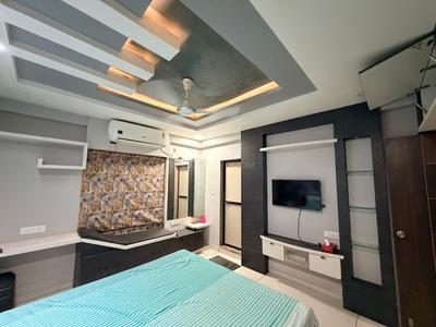 Bedroom Image of 1200 Sq.ft 3 BHK Apartment / Flat for rent in New Gotri Vadodara for Rs. 32000