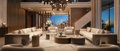 Hall Image of 4195 Sq.ft 4 BHK Apartment / Flat for sale in M3M Elie Saab, Sector 111 Gurgaon for Rs. 140000000