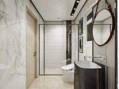 Bathroom Image of 875 Sq.ft 2 BHK Apartment / Flat for sale in Drushti Sapphire, Ghatkopar East Mumbai for Rs. 16400000