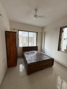 Bedroom Image of 600 Sq.ft 3 BHK Apartment / Flat for rent in Saral Aarambh, Bhadaj Ahmedabad for Rs. 23000