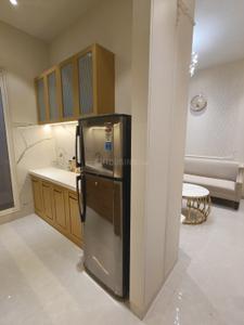Kitchen Image of 605 Sq.ft 1 BHK Apartment / Flat for sale in Magic Om Heights, Bhayandar West Mira Bhayandar for Rs. 5500000