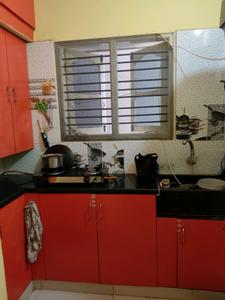Kitchen Image of 800 Sq.ft 1 BHK Independent House for rent in Mahadevapura Bengaluru for Rs. 16000