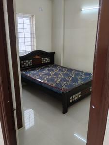 Bedroom Image of 550 Sq.ft 1 BHK Builder Floor for rent in Hitech City Hyderabad for Rs. 25000