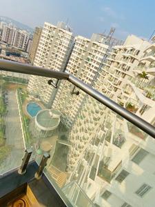 Balcony Image of 1720 Sq.ft 3 BHK Apartment / Flat for rent in Pharande Puneville, Punawale Pune for Rs. 37000