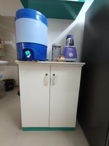 Kitchen Image of 650 Sq.ft 2 BHK Apartment / Flat for sale in Darshanam Pushpam Heights, Tarsali Vadodara for Rs. 3200000