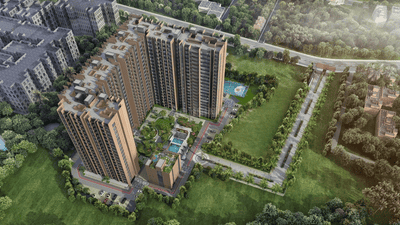 Image of 2344 Sq.ft 4 BHK Apartment / Flat for sale in Pallikaranai, Chennai for Rs. 12400000