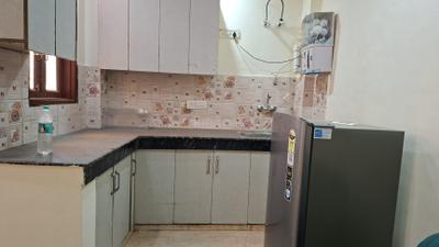 Kitchen Image of 480 Sq.ft 1 BHK Apartment / Flat for rent in Chhattarpur New Delhi for Rs. 17000