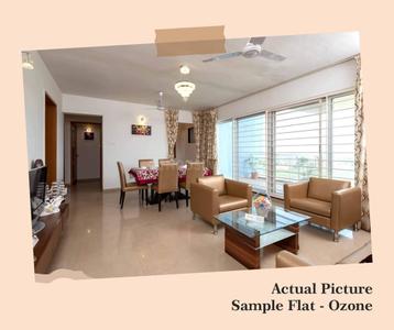 Hall Image of 1634 Sq.ft 3 BHK Apartment / Flat for rent in Nashik Road Nashik for Rs. 33000