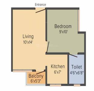 Image of 480 Sq.ft 1 BHK Apartment / Flat for sale in Artha Midas Plots, Hoskote, Bengaluru for Rs. 2000000