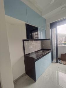 Kitchen Image of 540 Sq.ft 1 BHK Apartment / Flat for rent in DSS Mahavir Spring, Thane West Thane for Rs. 36000