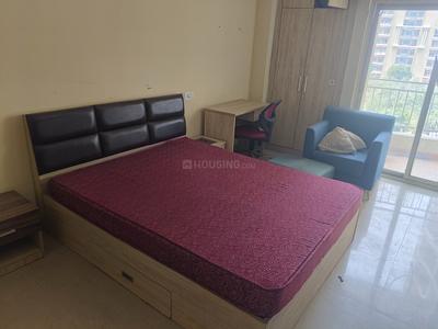 Bedroom Image of 380 Sq.ft 1 RK Apartment / Flat for rent in Supertech Ecociti, Sector 137 Noida for Rs. 19500