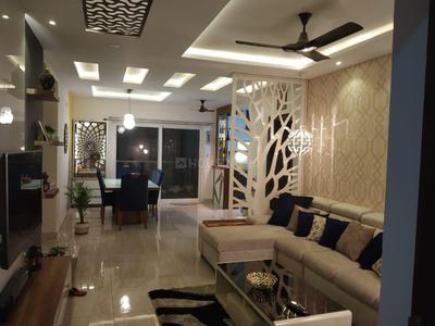 Hall Image of 1575 Sq.ft 3 BHK Apartment / Flat for sale in Hallmark Silvanus, Neknampur Hyderabad for Rs. 14400000
