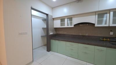 Kitchen Image of 2300 Sq.ft 3 BHK Apartment / Flat for rent in Shivalik Green View, Shantigram Ahmedabad for Rs. 65000